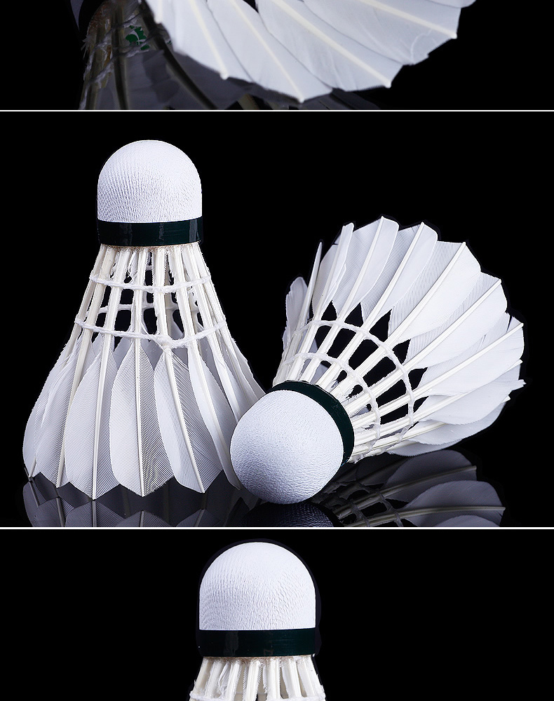 Cầu lông ngỗng của Song Ngư 12 gói một trò chơi xô bóng ngoài trời trong nhà đào tạo bóng composite vot yonex