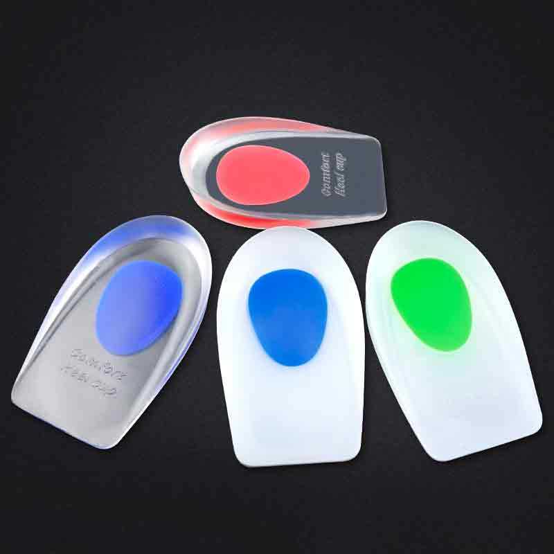 Shoe heel pad heel pain heel pain silicone heel pad pain prevention artifact soft insole silicone padded insole super soft