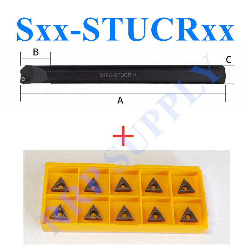 93度内孔变径刀杆S10M-STUCR11/STUCR09-A16三角刀粒大小头镗孔刀，如何选型才高效？【2025工业升级版】