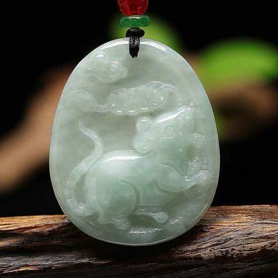 Jadeite 조디악 옥 펜던트 쥐 조디악 목걸이 쥐 브랜드 옥 펜던트 옥 브랜드 쥐 펜던트 남성과 여성을위한 옥 쥐 워터 드롭 스타일