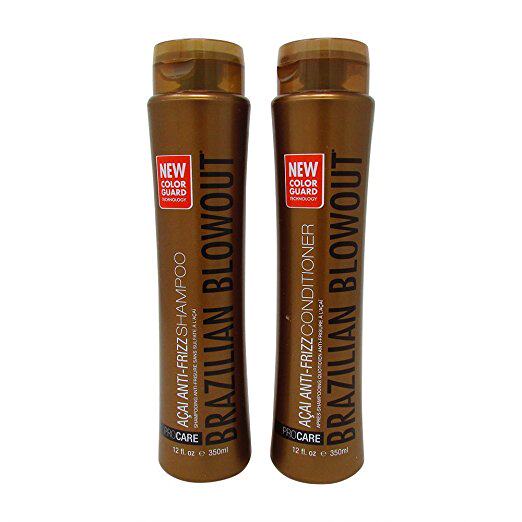 Brazilian Blowout Acai Anti-Frizz Brazil Fruit Shunto Hair Care Hair Care Kits