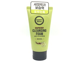 Korean Ajasmine HappyBath Herbs Anti-Sensitive Deep Moisturizing Ultra-fine Foam Cleanser Cleanser