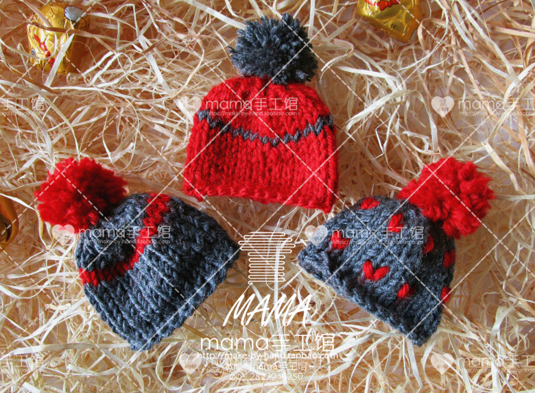 High-end exquisite handmade knitted wool egg set American family dining room utensils mini set kitchen gift