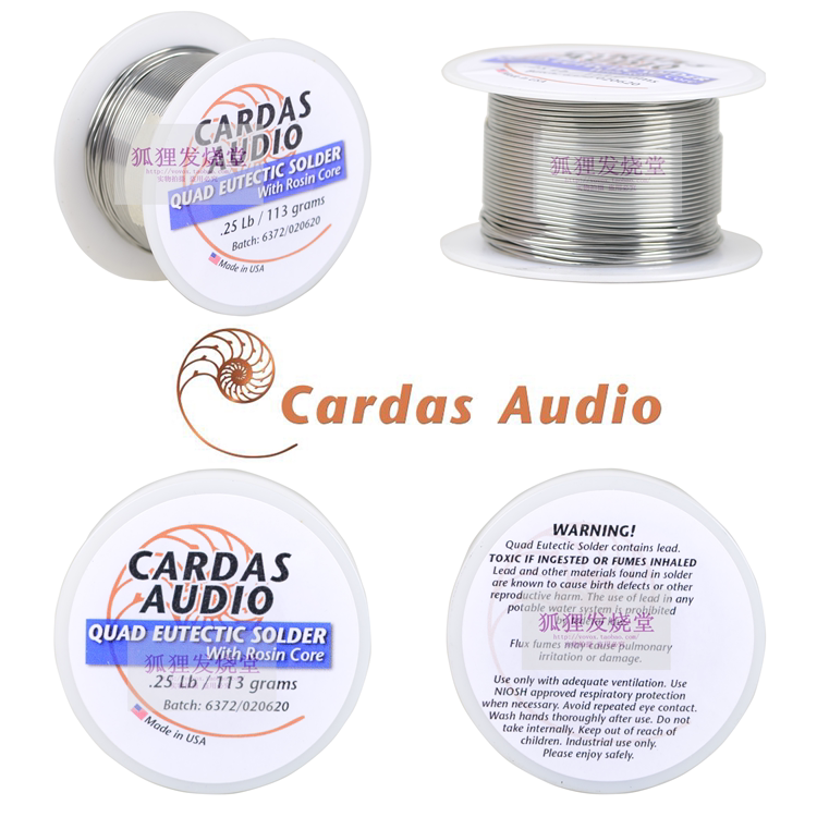 U.S. CARDAS Cadas 100g silver-containing copper-containing solder Quad Eutectic Solder