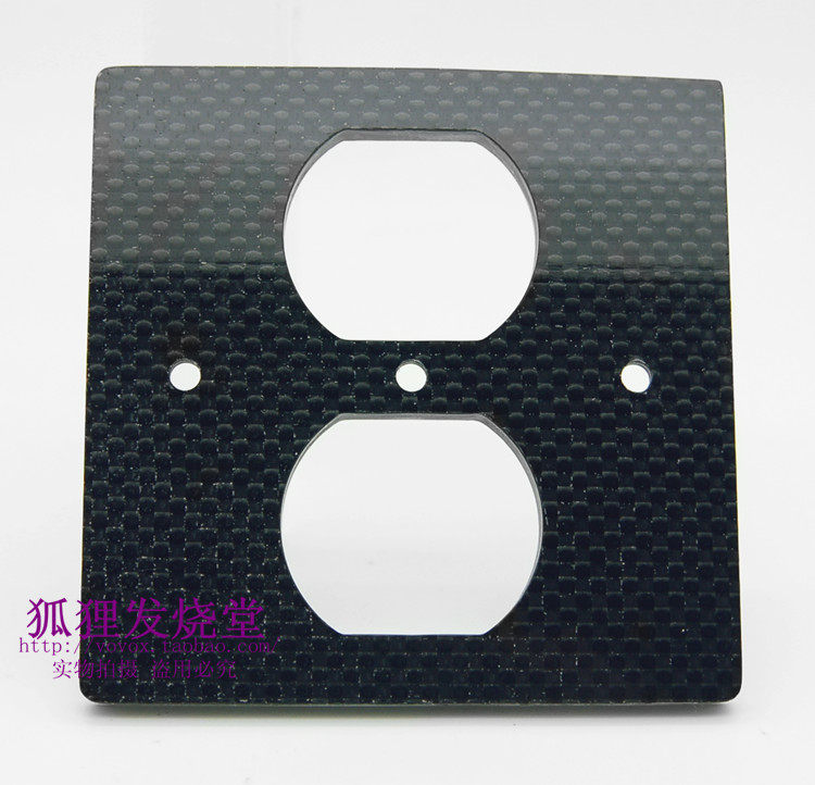 Carbon fiber 86 panel 86*86 US standard 86 square US standard socket CFRP3K full carbon panel