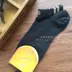 Huashanquan chải cotton vớ thể thao nam vớ trẻ học sinh vớ vớ cotton vô hình Độ ẩm wicking 3406 - Vớ bông tất  cao cổ Vớ bông