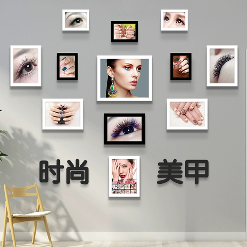 Постер для маникюра для ресниц, настенная фоторамка