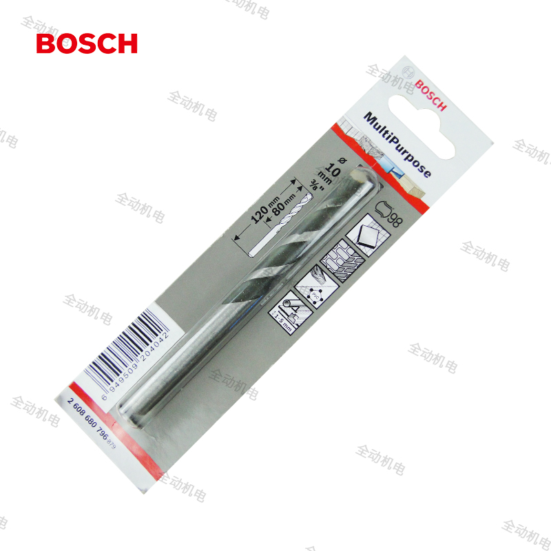 German Bosch multifunction drill 10X80X120 applies tile wood metal brick-and-mortar plastic-Taobao
