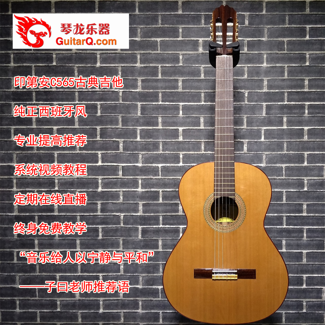Indian Indian C565 Veneer Classical Guitar