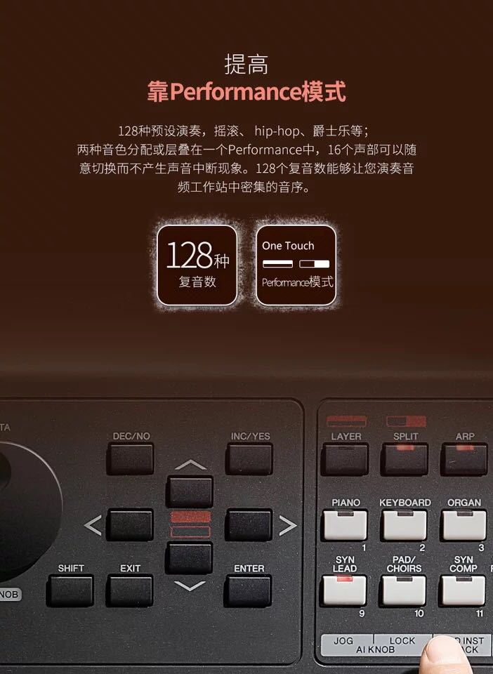Yamaha tổng hợp Yamaha MX61 sắp xếp bàn phím 61-key bán trọng lượng bàn phím đi kèm bộ tổng hợp điện tử piano điện casio