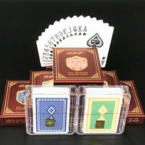 GYT Angel Poker Double - sided Frosted Plastic Poker Bridge Bee White Side Waterproof Washing Washing Imported PVC