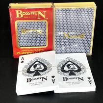 Taiwan Guoqo Boss Plastic Poker 9 - A North East Pit Kick Pit 26 special double - side frosted PVC waterproof