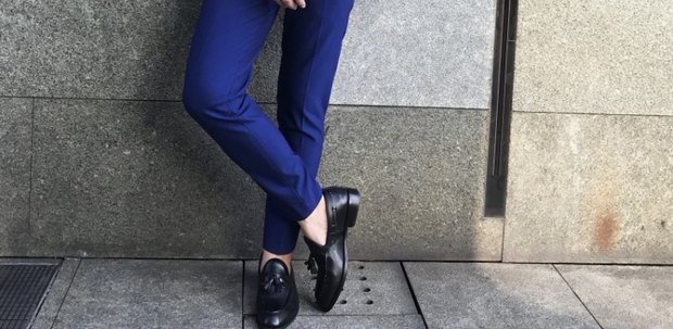 2017 mùa thu mới đơn giản quần skinny đơn giản nam miễn phí chân nóng quần giản dị Quần Hàn Quốc quần jean nam đẹp