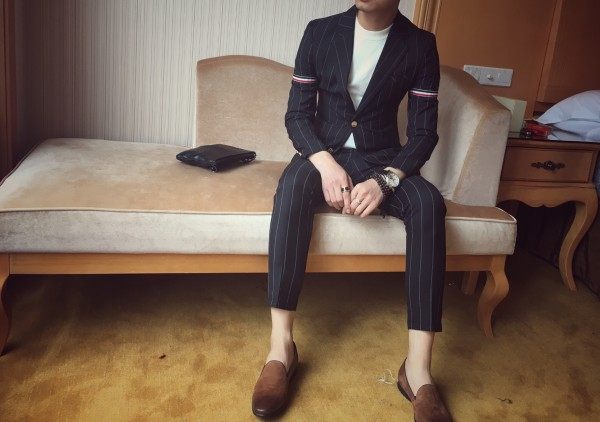 Costume homme en coton pour automne - Ref 1554386 Image 7