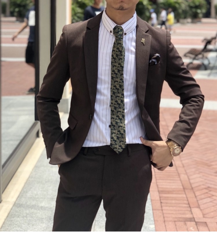 Hàn Quốc mẫu đơn giản cơ bản một bộ đồ đơn ngực nhiều màu thời trang hoang dã thủy triều nam phù hợp với phiên bản mỏng đồ vest