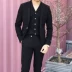 2018 phong cách Anh phù hợp với áo hai dây nam mùa xuân Âu Mỹ vest nam cá tính Suit phù hợp