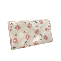 Cotton latex pillow special cotton pillowcase cool childrens wavy pillowcase summer 2024 new single pair