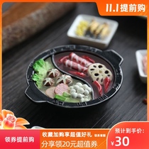 Spicy Chongqing City Souvenir with hand gift Qingchuan to the material personality creative hot pot series resin refrigerator stickers