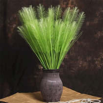 Mini-emulation reed grass dog tail grass pendulum piece fake floral decoration flower-flower bouquet small PE Chrysanthemum Silk Flowers