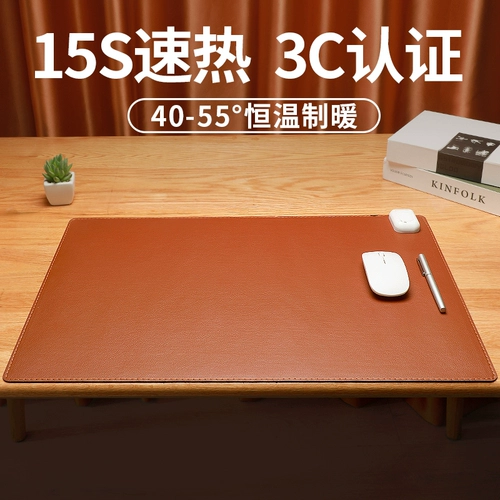 Большой зимний настольный коврик для школьников, настольный фонарь для письма