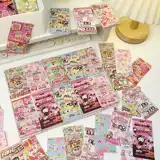 Мультяшная игра с едой, высококачественный самолет, милая наклейка, наклейки, планировщик