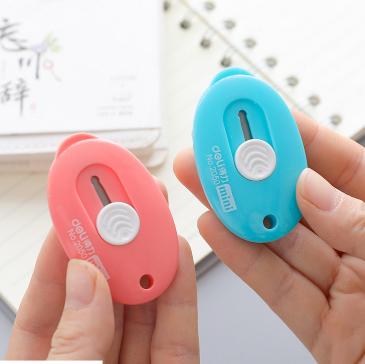 Powerful portable small utility knife students with express unpacking mini hand-made paper cutter portable knife stationery