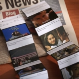 Соберите классическую наклейку Справочника Классические фильмы «Ландшафтные ландшафты», аккаунт Art Hand Diy Декоративный материал на стикерах мобильных телефонов