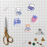 Милый кролик, высококачественная наклейка, детская награда для детского сада, наклейки, с медвежатами, планировщик