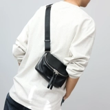 Кожаная нагрудная сумка, дизайнерская сумка через плечо, поясная сумка, воловья кожа