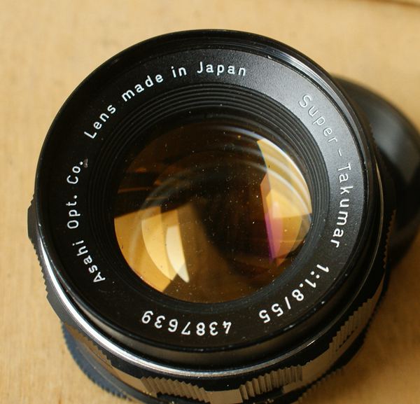 Pentax super55 1 8 color very new M42 mouth