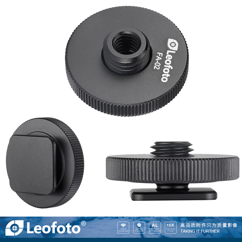 Lai Tto FA-02 hot shoe conversion connector camera hot shoe converted to 1/4 standard male screw