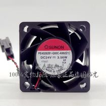 PE40282B1-Q00C-A99 Jianzhun SUNON 24V 3 56W 4028 4CM 2-wire cooling fan