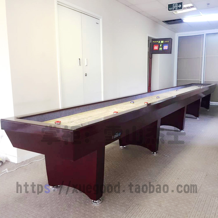 Beijing Hot Sale Standard Deluxe SandPot Table 3.8m 4.7m 5.9m 6.7m Shuffleboard Shuckle