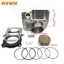 Zongshen CB250-F Upgrade 300CC Cylinder Large Cylinder Head Air-cooled Engine Cylinder T4 Portaspeed Ergui Universal
