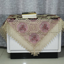Bedside table cover cloth cover Lace European modern dust cloth Universal cover Refrigerator towel TV air conditioning washing machine cover