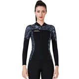 DIVE&SAIL Раздельный удерживающий тепло купальник, лонгслив, 1.5mm, защита от солнца