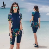 三奇 Связающаяся юбка -тип плоской -приглашение с купальниками большого размера и тонким спортивным купальником 18076