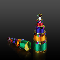Five color Chanta auspicious eight for the use of tarchants handcrafted like a futurine quality sleeper color line Tibetan Myong Tibetan incense.