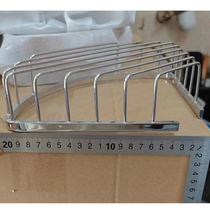 Bathroom and toilet all-copper triangular mesh basket storage rack bathroom hanger