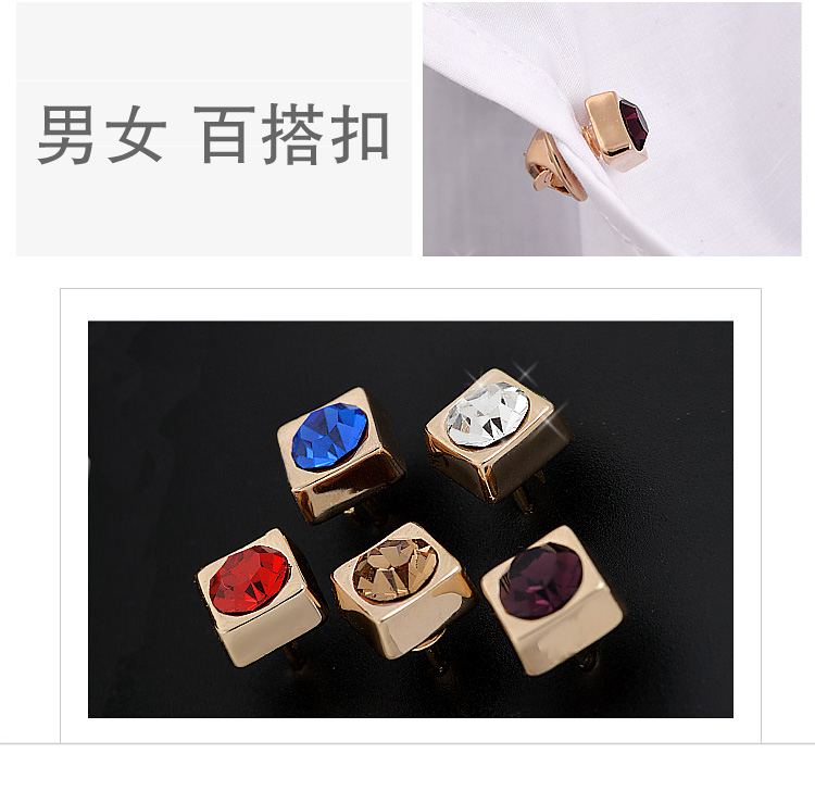 Đơn giản kinh doanh nam trâm nam phù hợp với trâm cài cao cấp bầu không khí xu hướng áo sơ mi cổ nhỏ kim phụ kiện gió Anh ghim cài cổ áo sơ mi nam