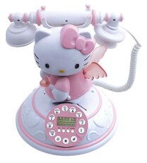 Проводной и DECT-телефон Спец привет Китти