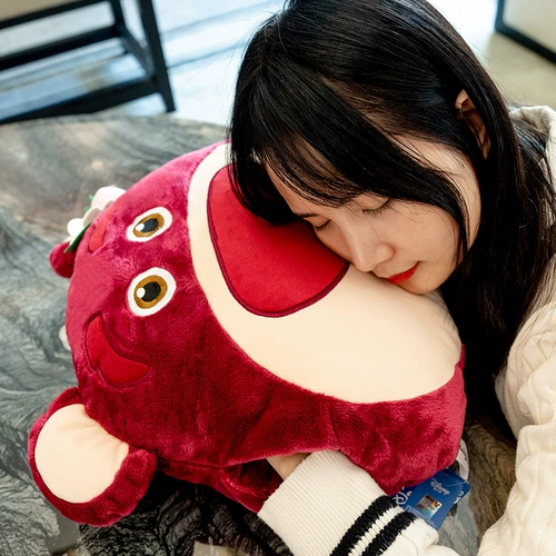 Оригинальная клубника, подушка, одеяло, большая лента для кровати, кукла, «три в одном», подарок на день рождения