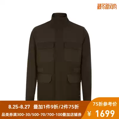 PS PAUL SMITH FASHION SIMPLE style ARMY GREEN COTTON MEN's CASUAL JACKET JACKET