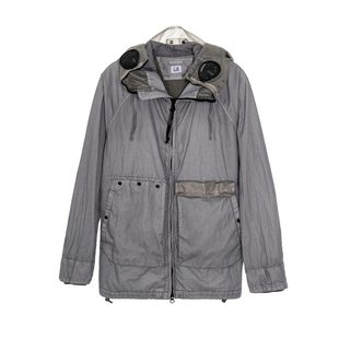 Куртка с капюшоном на молнии для весны и осени для мужчин CP COMPANY, детализированная модель 301574