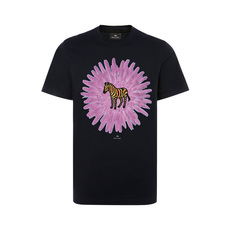 Футболка мужская ps paul smith 棉质卡通动物图案男士休闲圆领短袖t恤