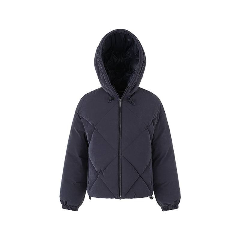 Armani/Armani Ea Women's Loose-Fitting Hooded Off-Shoulder Short Duck down Jacket Yintai 300095