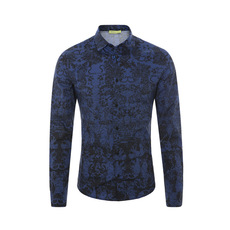 Рубашка мужская от Versace джинсы длинный