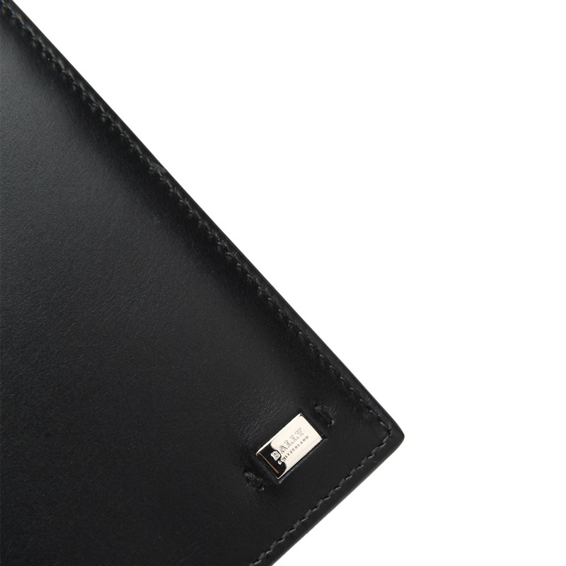 бумажник bally/巴利 纯色牛皮男士长款钱包