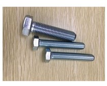 4 Grade 8 galvanized hexagon screw bolt M14M16*25-30-35-40-45-50-60-70-80-90