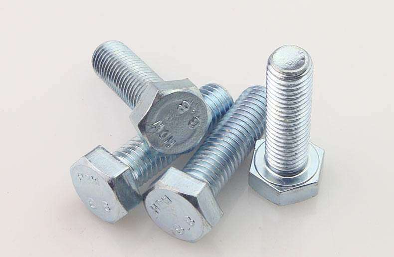 8 Grade 8 galvanized full wire full thread full thread hexagon screw bolt M12*80-90-100-110-120